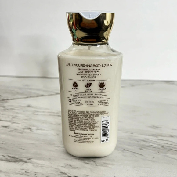Bath & Body Works Cloud Nine 8 Oz. Body Lotion Shea Butter + Coconut Oil - Picture 4 of 5